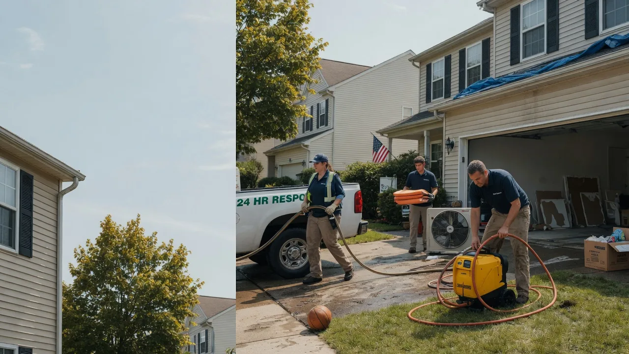 Emergency Water Damage Restoration in Montandon, PA near me